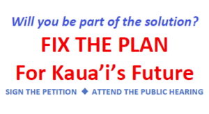 Fix the Kauai General Plan